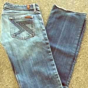 7 for all mankind bootcut jeans